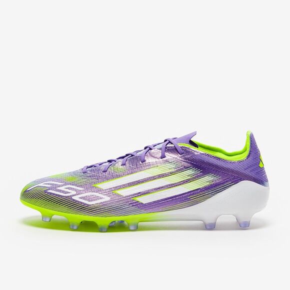 Adidas F50 Elite AG Soccer Cleats Mens Size 11.5 Purple Green JH7638 Womens 12.5